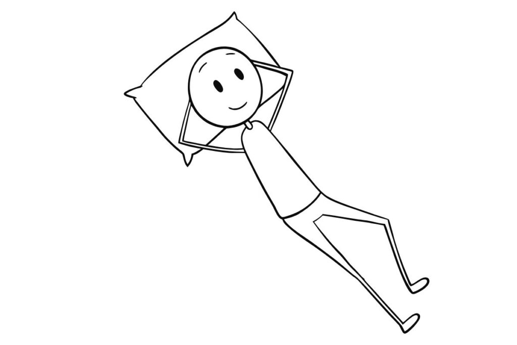 content after doing good work