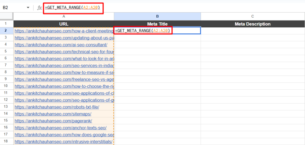 add formula to cell